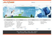 Tablet Screenshot of jalpower.com
